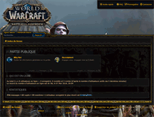 Tablet Screenshot of guilde-whynot.com